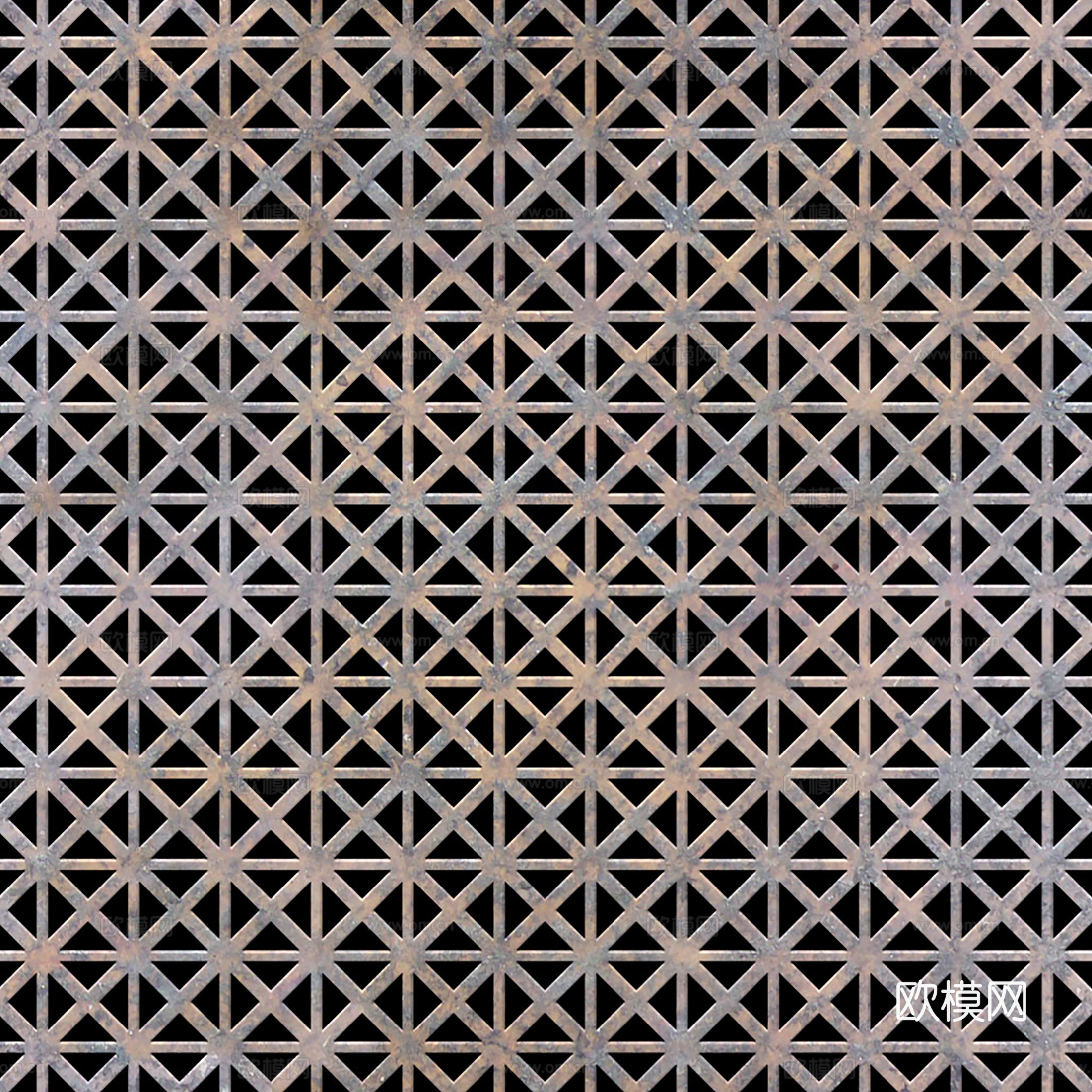 穿孔金属板 铁锈生锈金属板