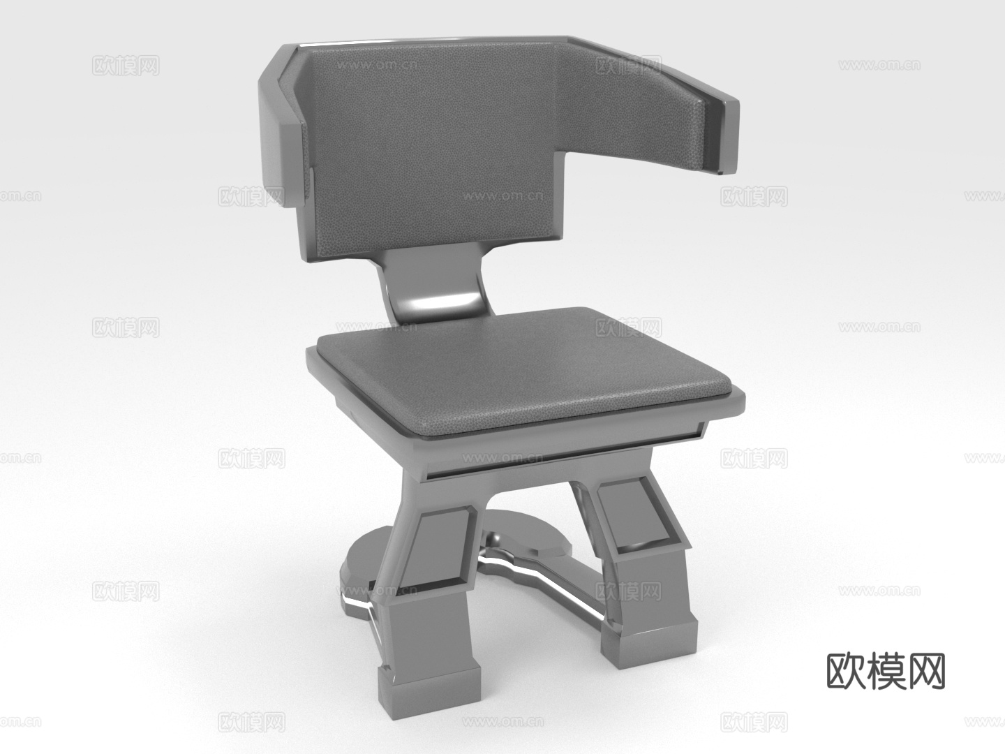 靠背椅 单人椅 扶手椅 椅子 座椅3d模型