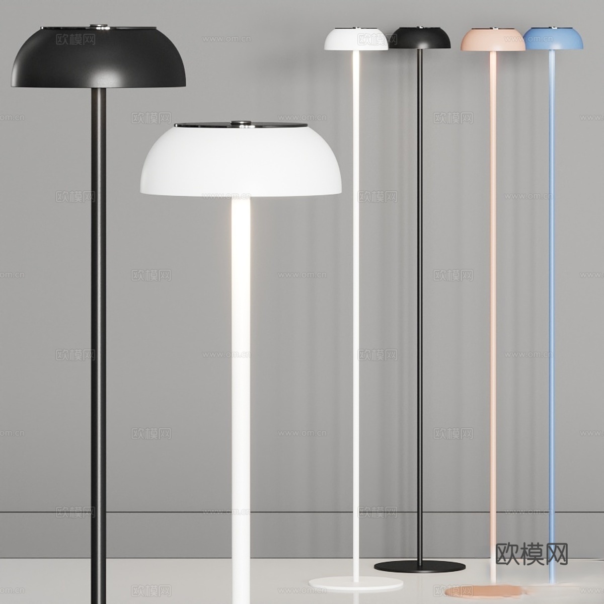 Axolight Float 落地灯3d模型
