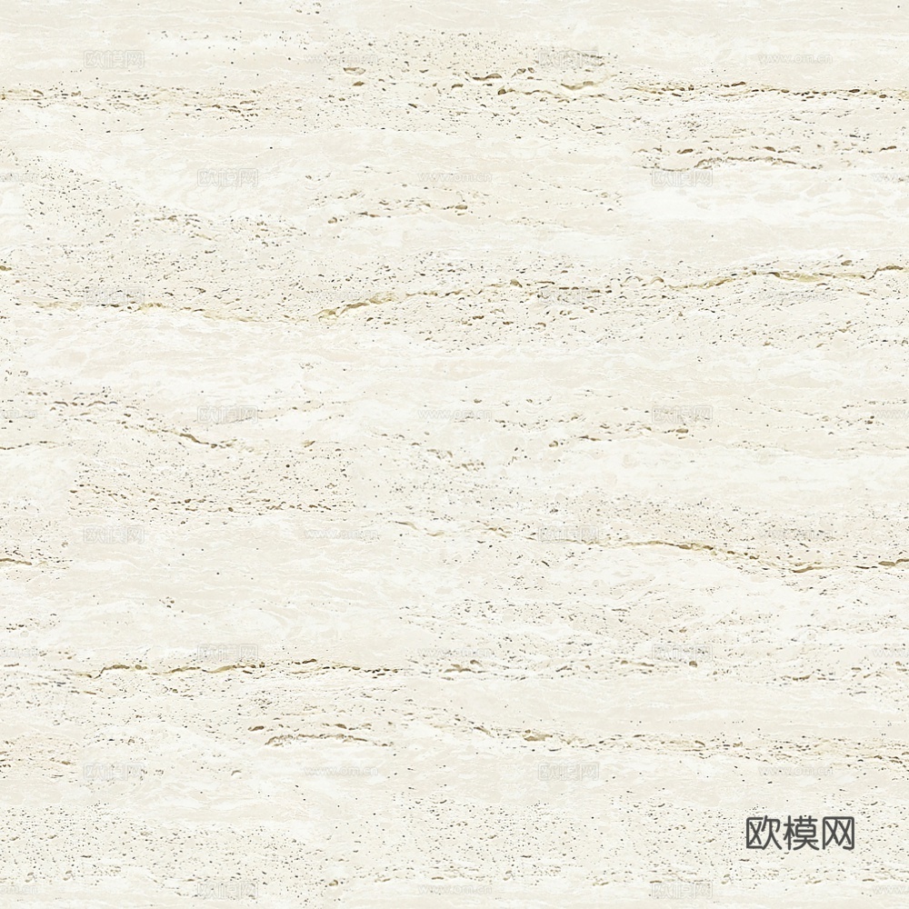 米黄色极简洞石