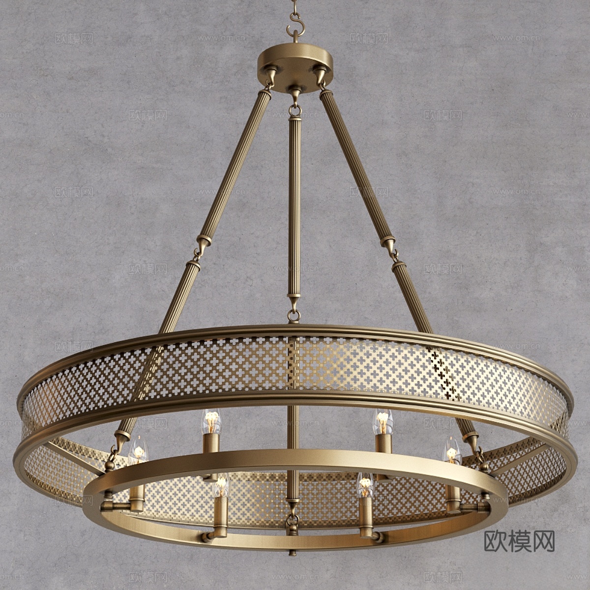 Eichholtz 吊灯 Savoie3d模型