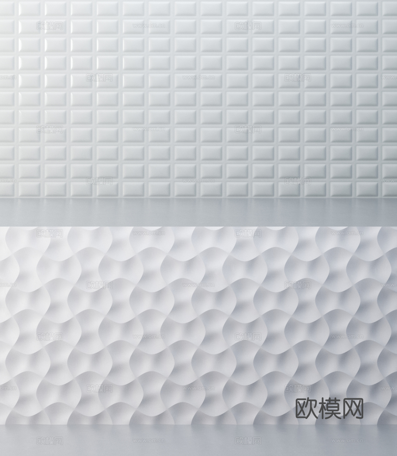 现代装饰墙 墙面 墙体3d模型
