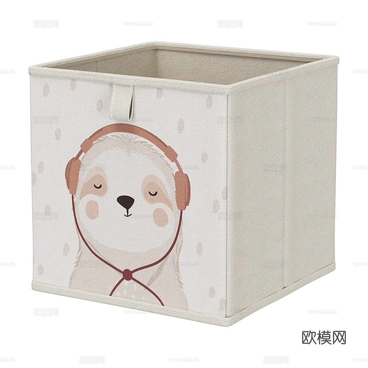 现代简约储物箱 储物箱 装饰箱  摆件3d模型