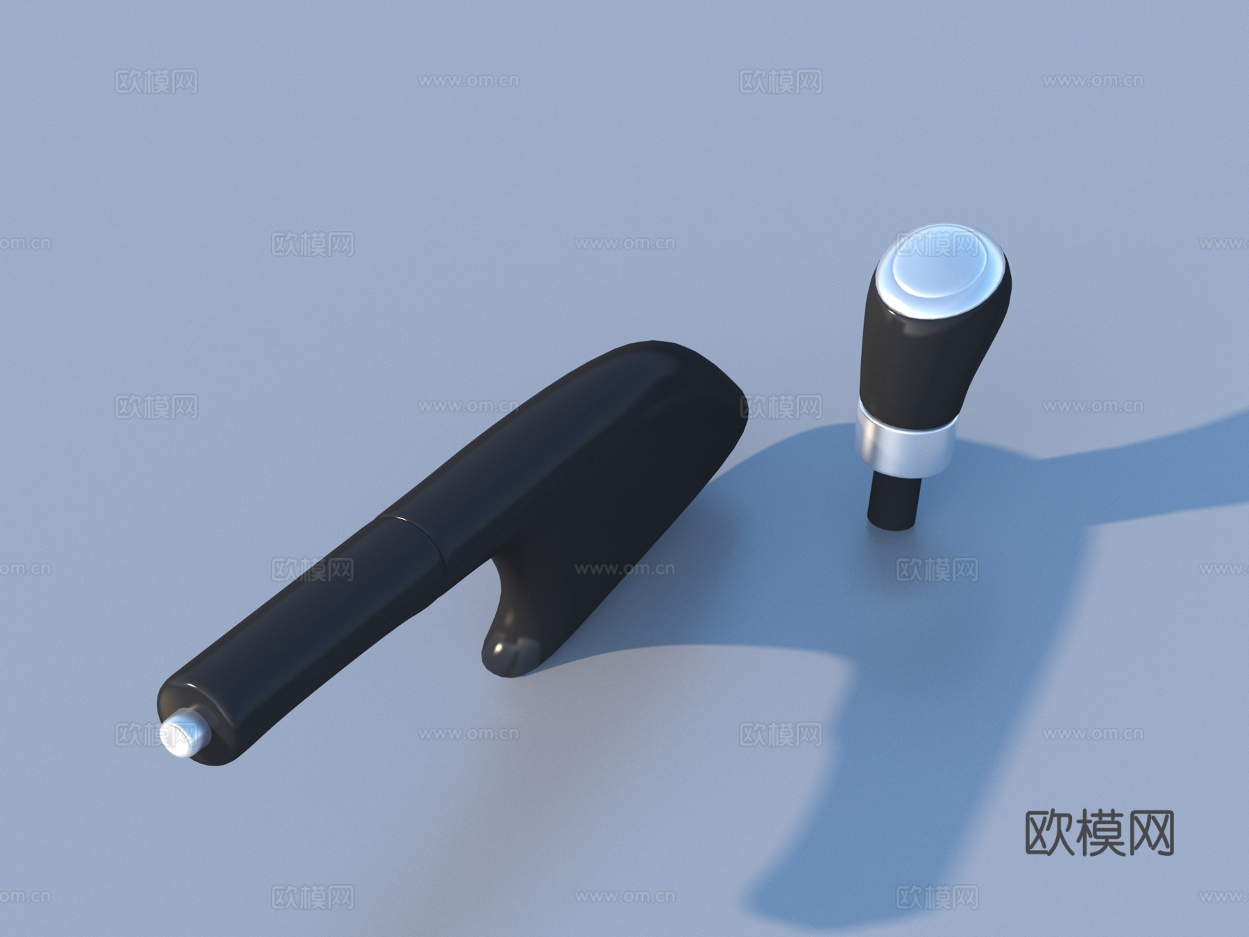 手柄 五金件 汽车配件3d模型