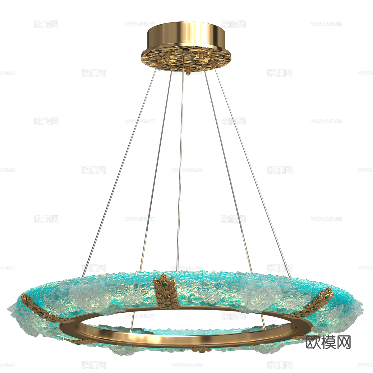 现代简约轻奢吊灯 吊灯 简约吊灯 餐厅吊灯 灯3d模型