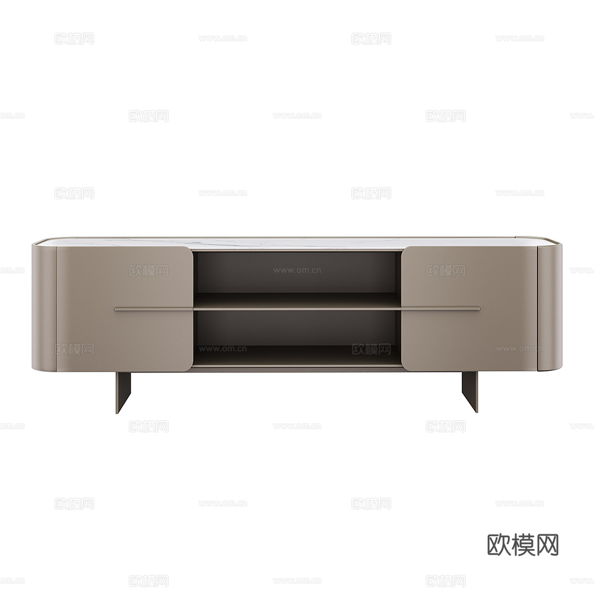 现代简约电视柜 电视柜  简约电视柜 客厅电视柜 矮柜  边3d模型