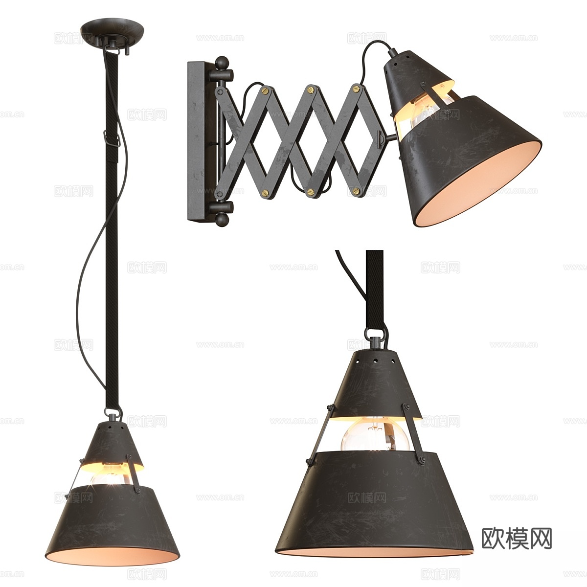 Mantra 工业风3d模型