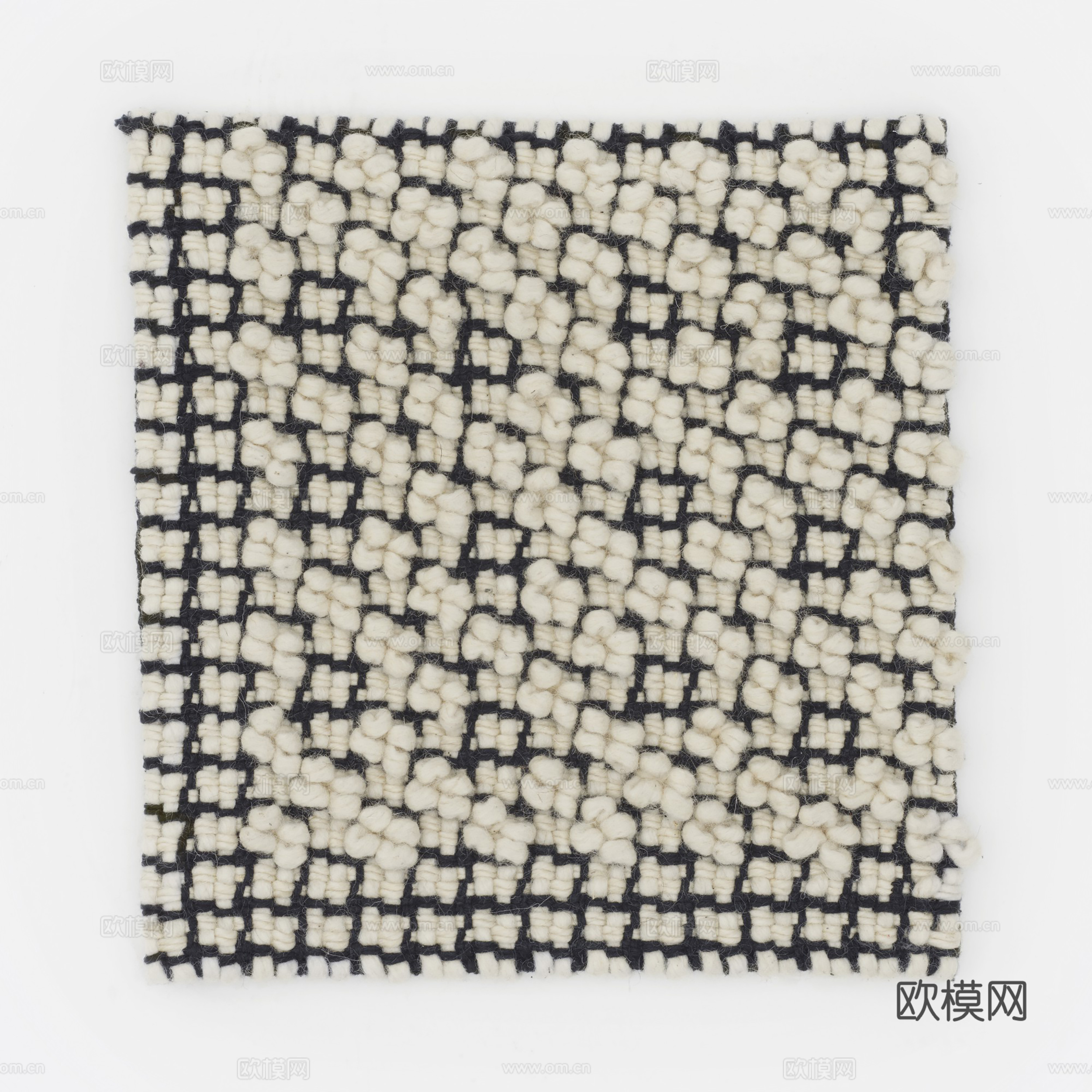 毛线针织布料  纺织地毯块毯 布料面料