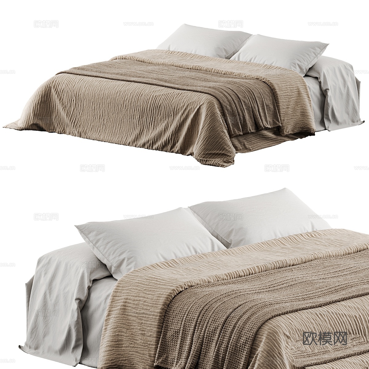 亚麻床品 Magic Linen 23d模型