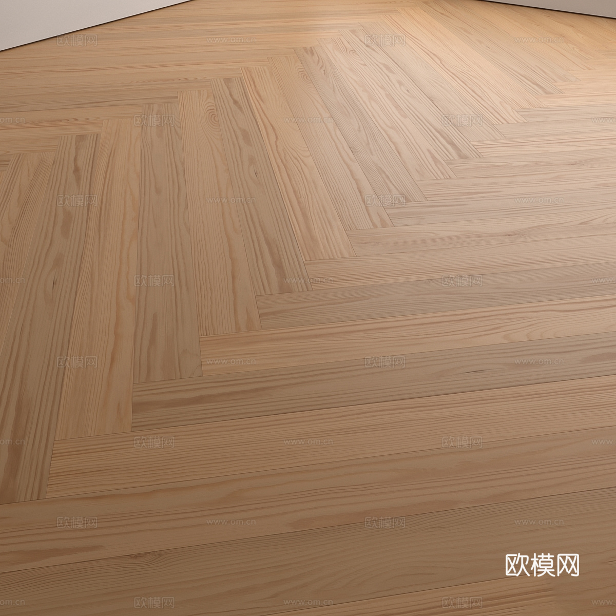 现代木地板材质3d模型
