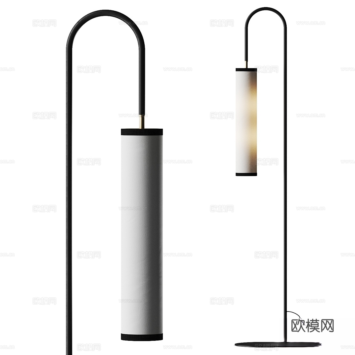 Maison Sarah Lavoine 东京黑落地灯3d模型