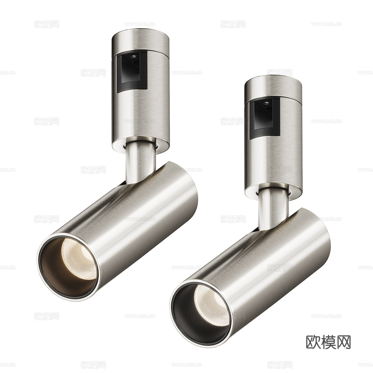 现代简约筒灯 射灯 展览筒灯  轻奢筒灯3d模型