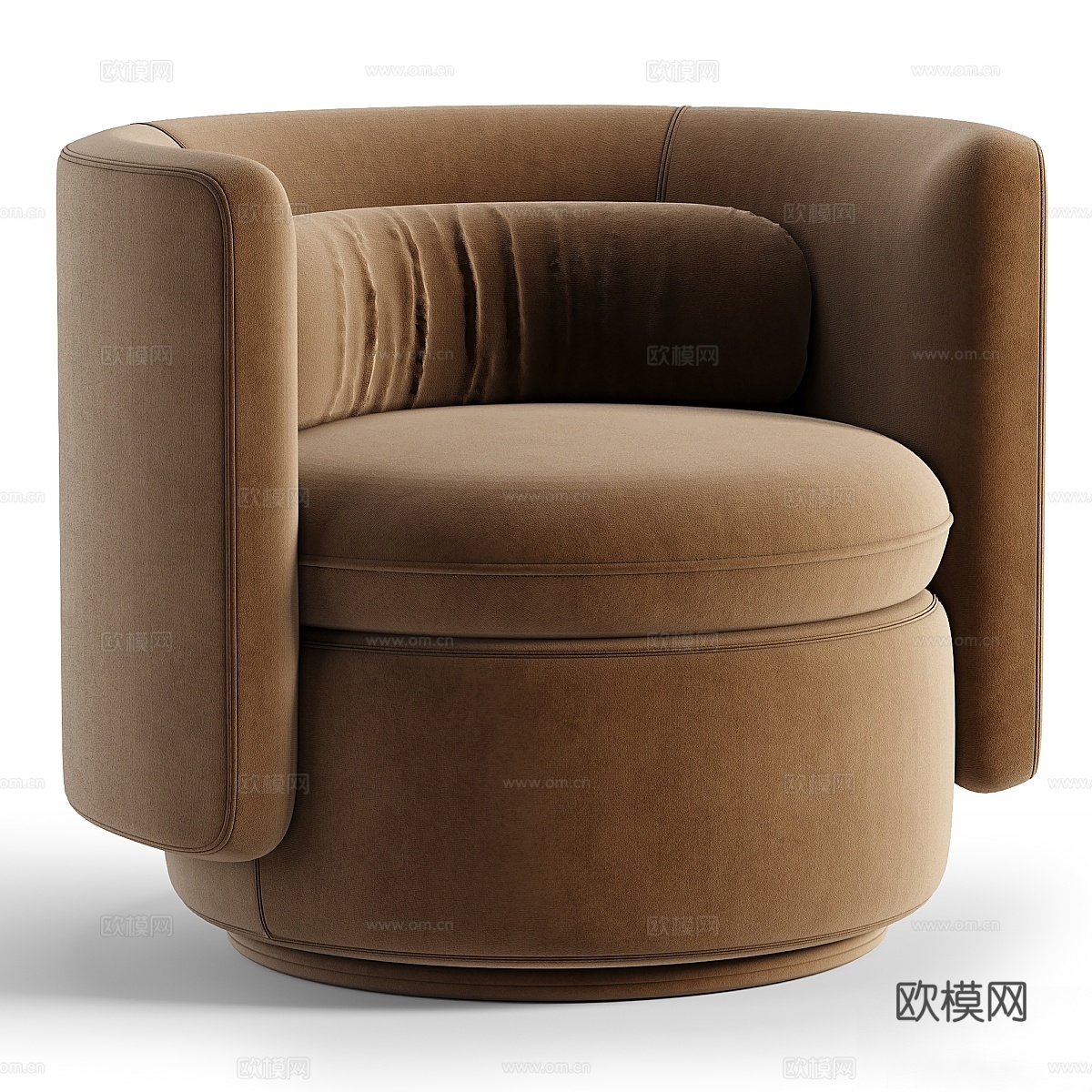 亚历山德拉旋转椅3d模型