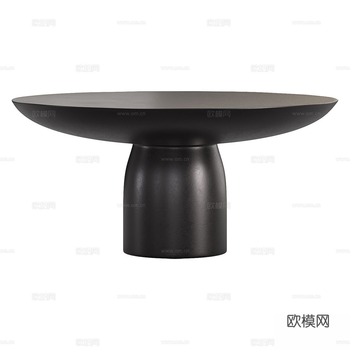 永恒古铜色咖啡桌 Dantone Home3d模型