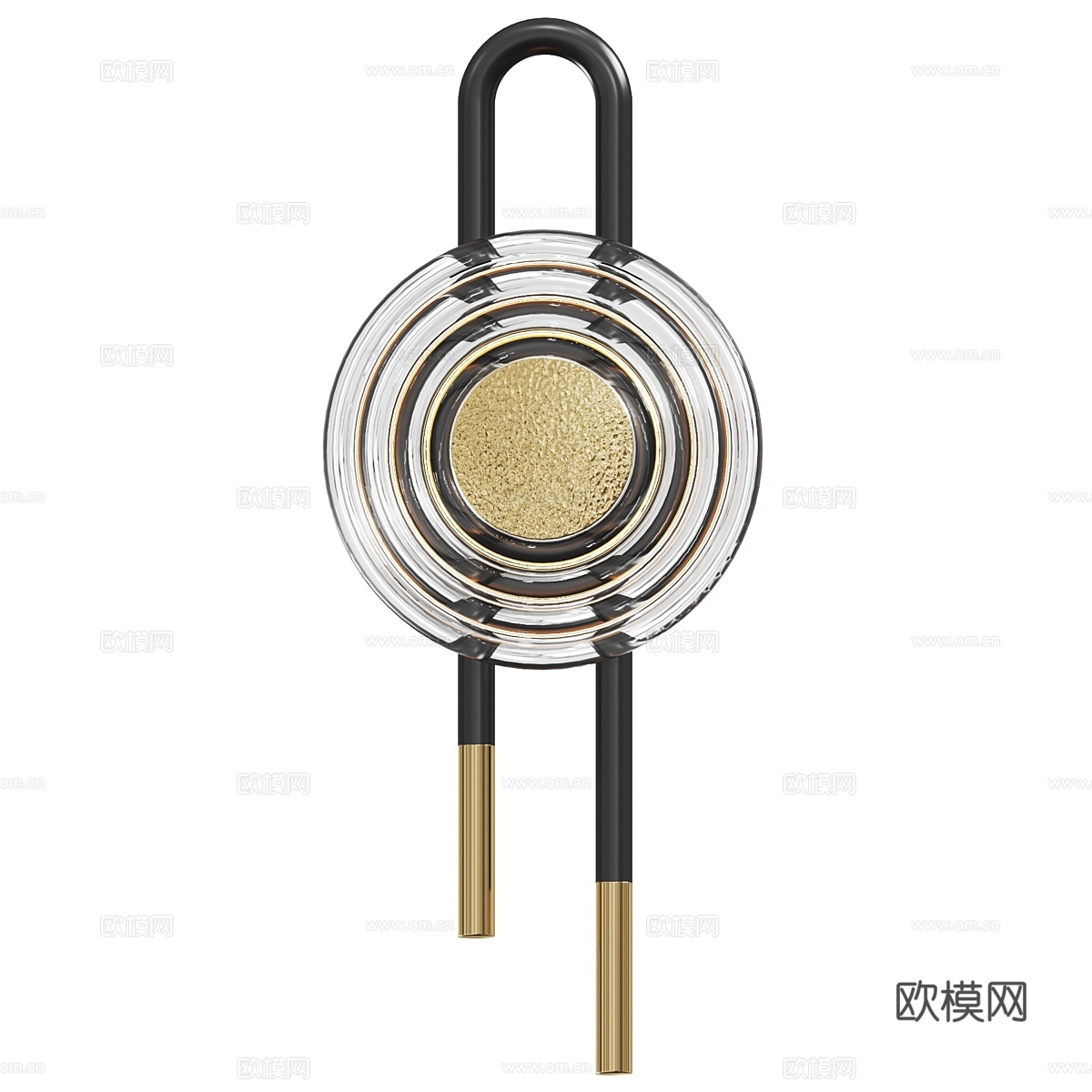奥德翁灯具 - 磁铁 5407 6WL 壁灯3d模型