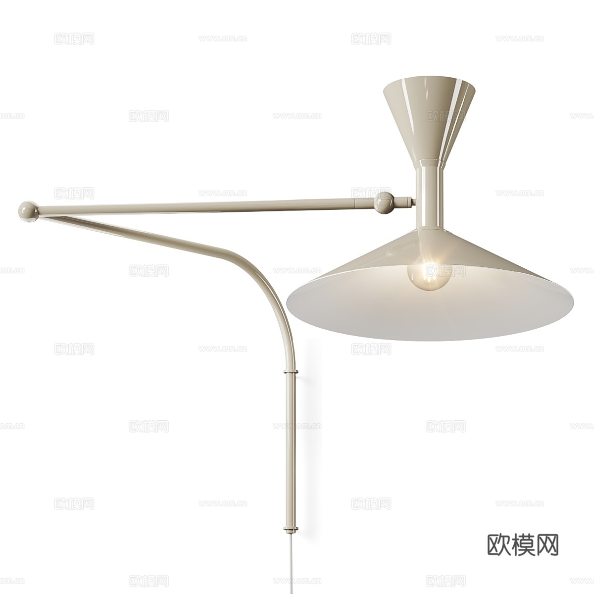 Nemo Lampe De Marseille 壁灯3d模型