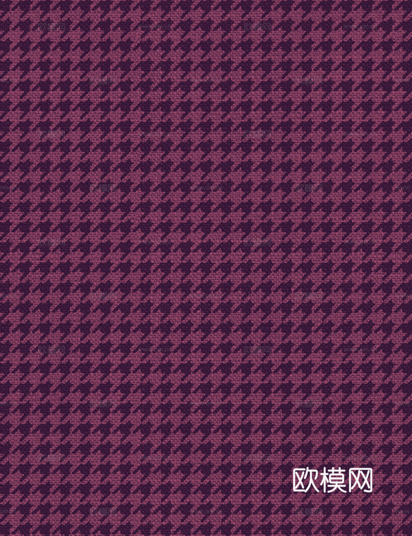 现代布纹布料  千鸟格 纹理布艺