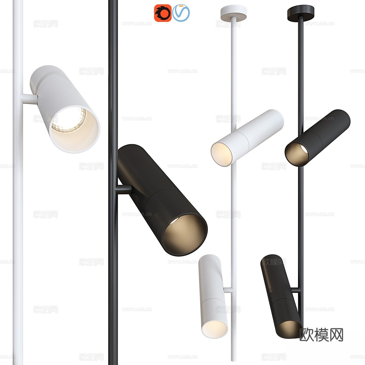 Maytoni Elti C021CL 壁灯3d模型
