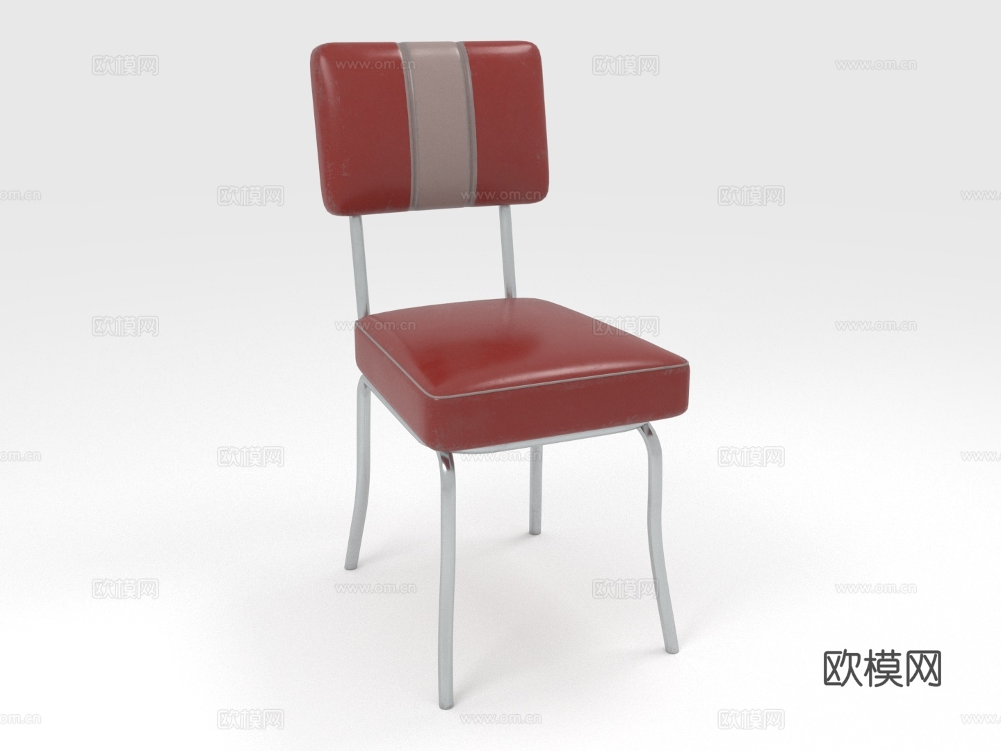 靠背椅 椅子 座椅3d模型