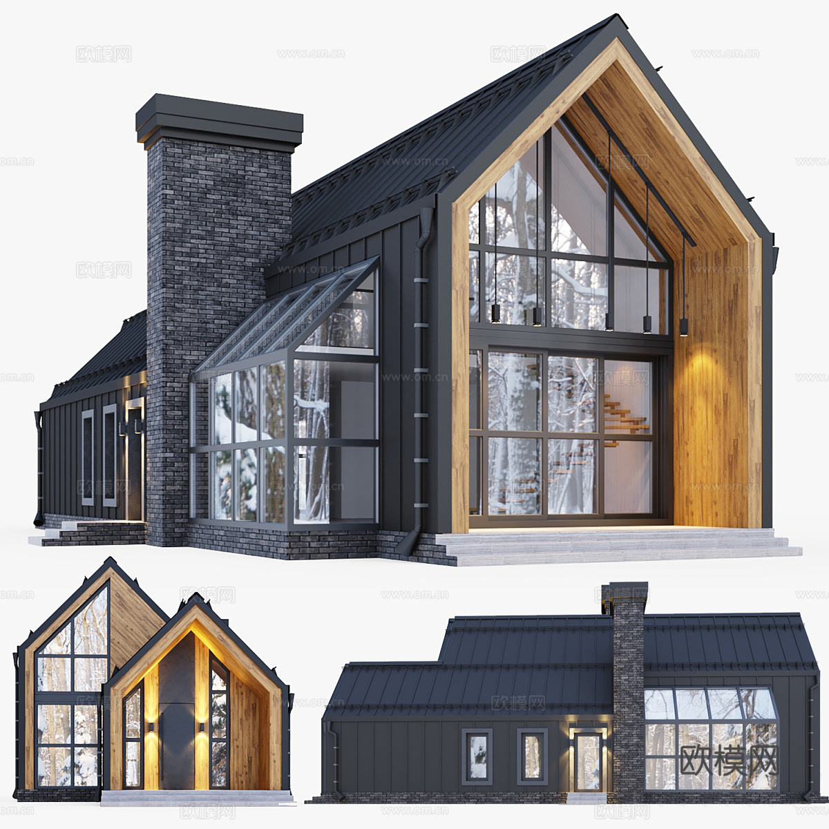 住宅建筑3d模型