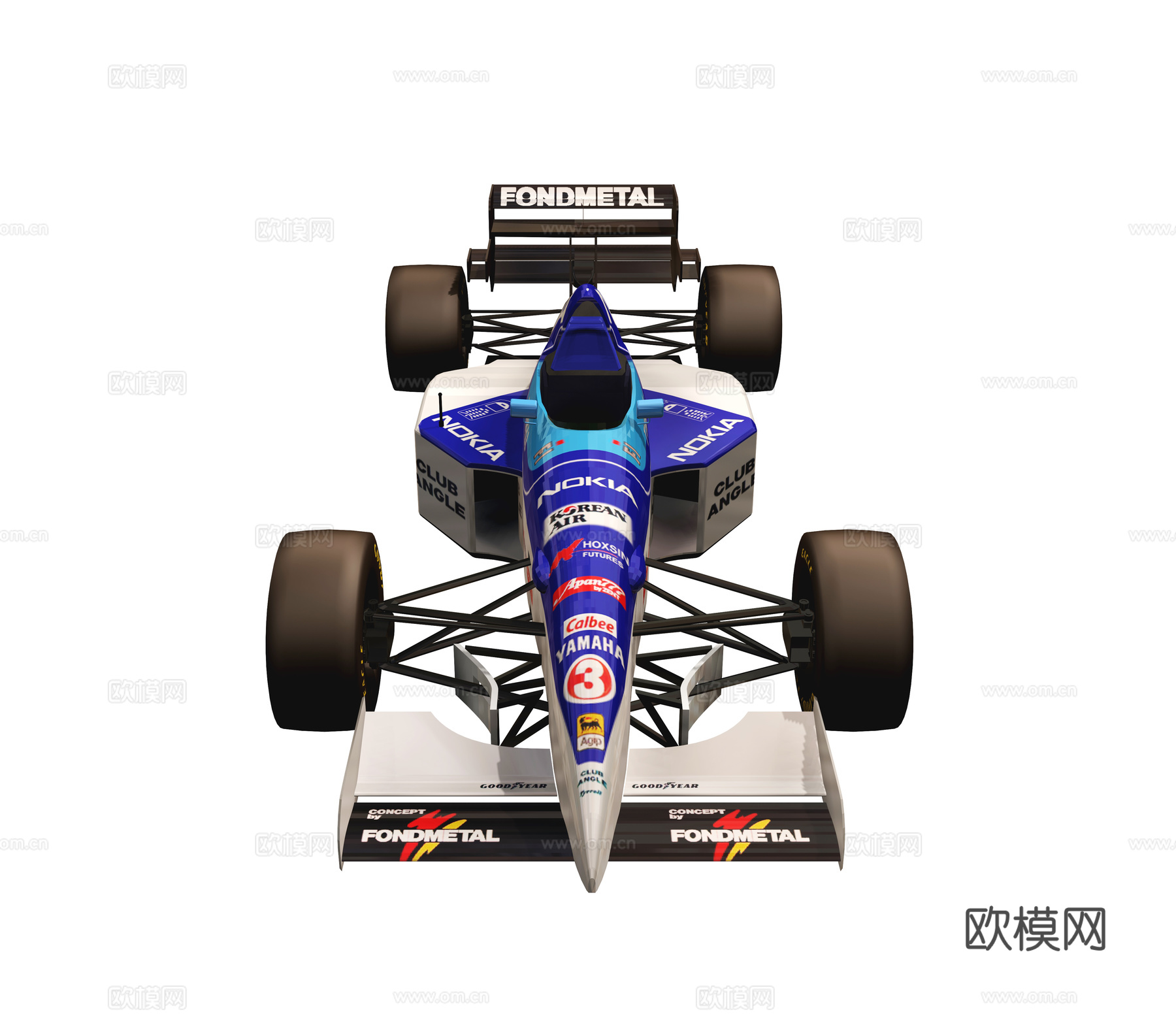 其他混搭诺基亚号卡丁赛车3d模型