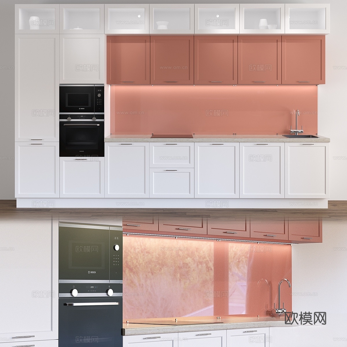 厨房套装3d模型