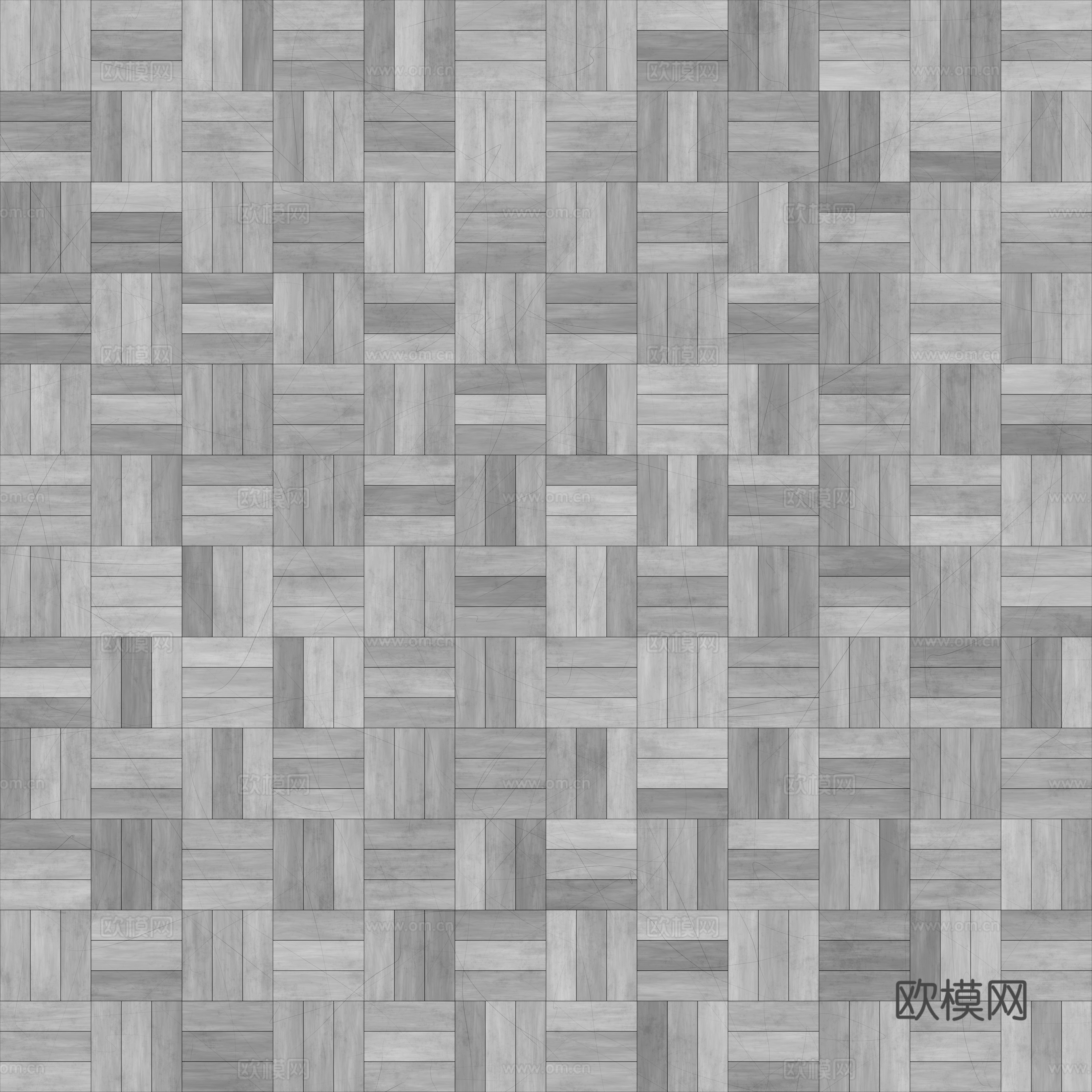 深灰色回字拼木地板