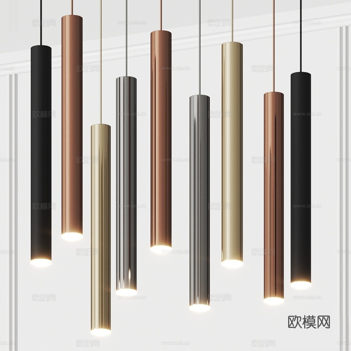 Terzo Light Elliot 吊灯3d模型