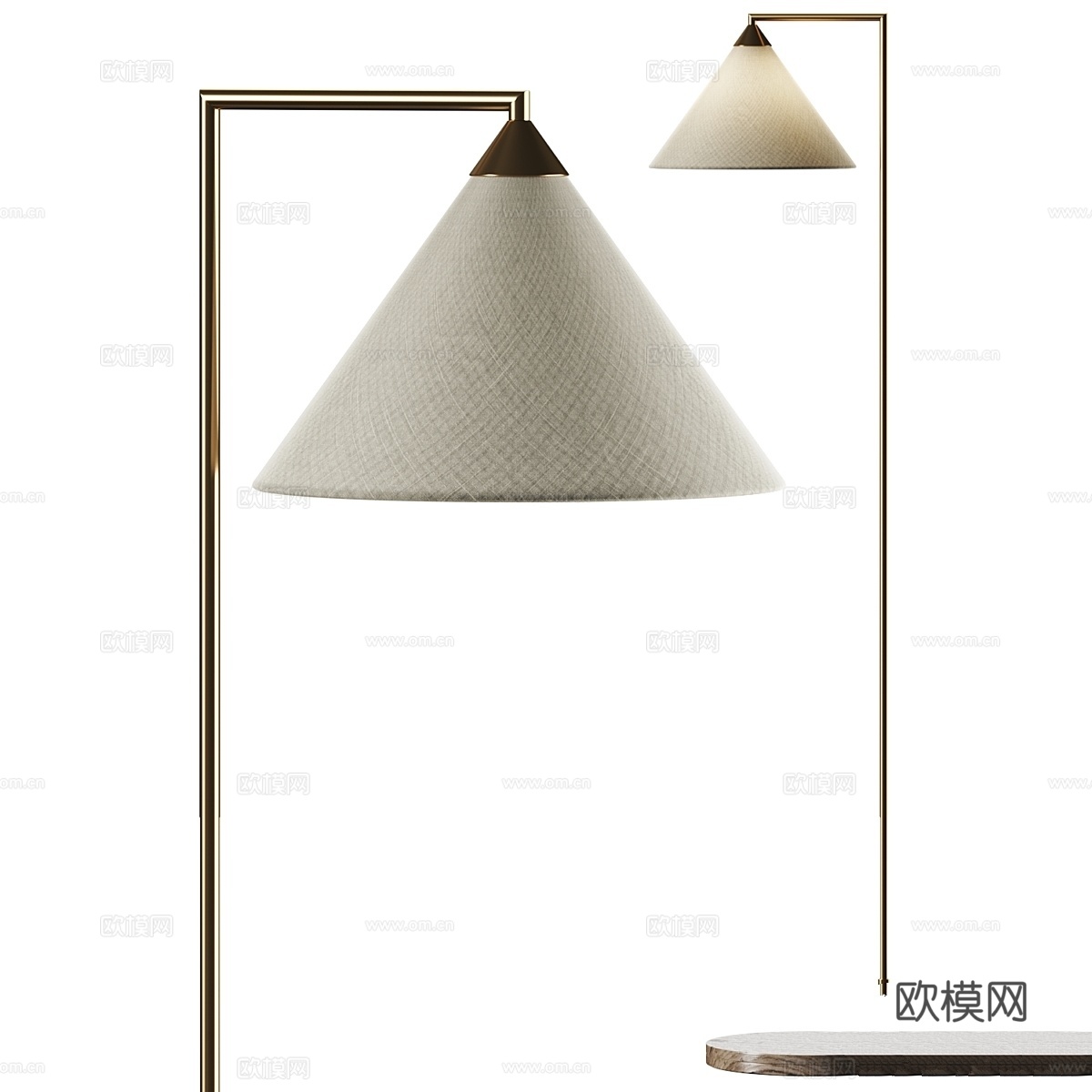 Leon Heathfield &amp; Co 落地灯3d模型