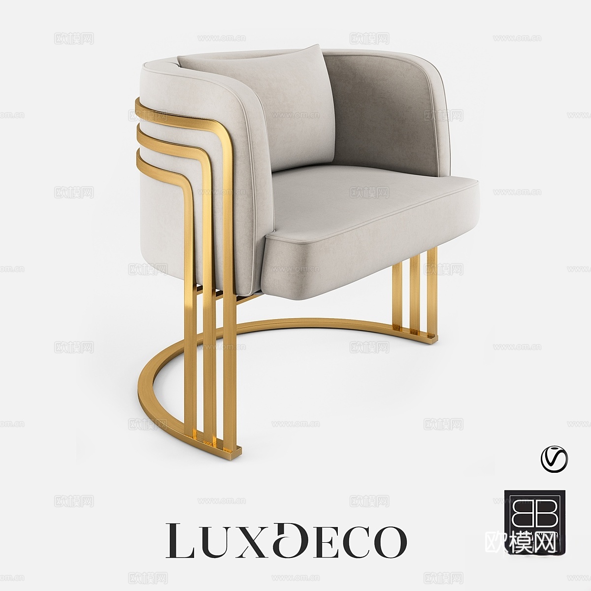 Luxdeco - 由Usher定制 - Art Deco3d模型