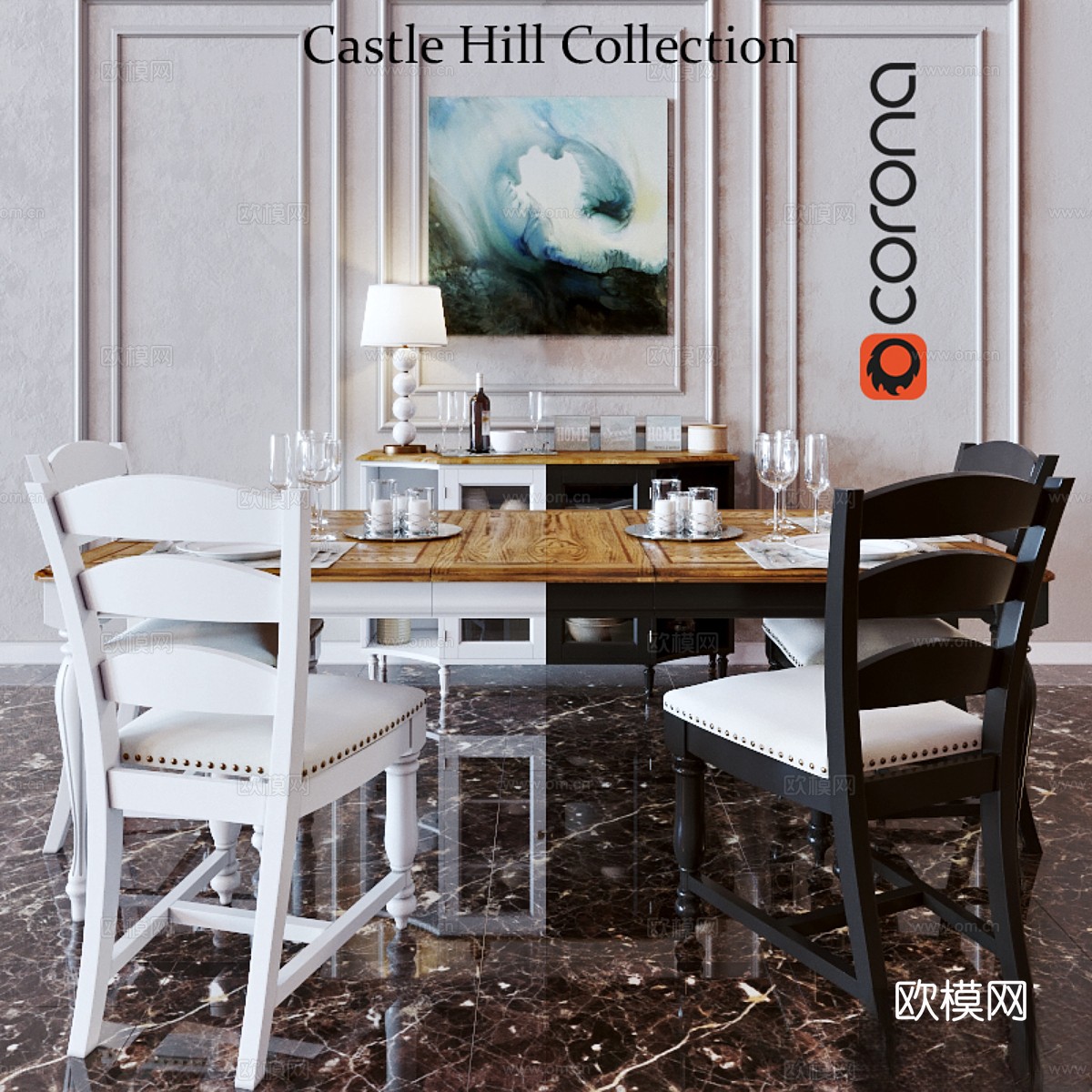 CASTLE HILL BY JOFRAN3d模型下载