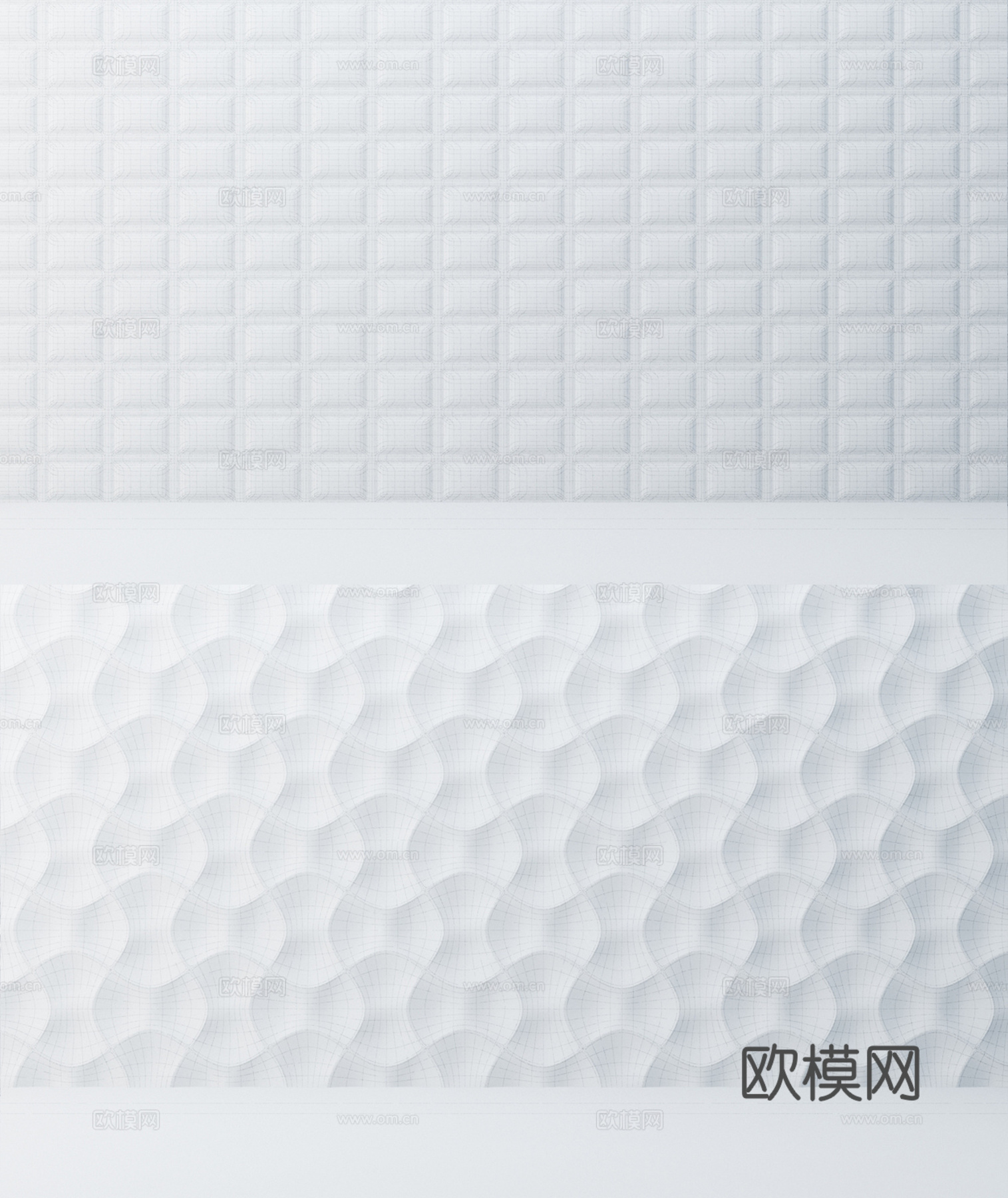 现代装饰墙 墙面 墙体3d模型