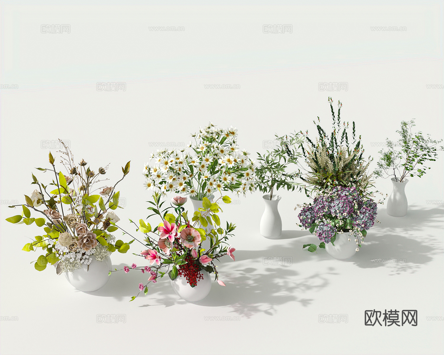 花草绿植景观绿化3d模型