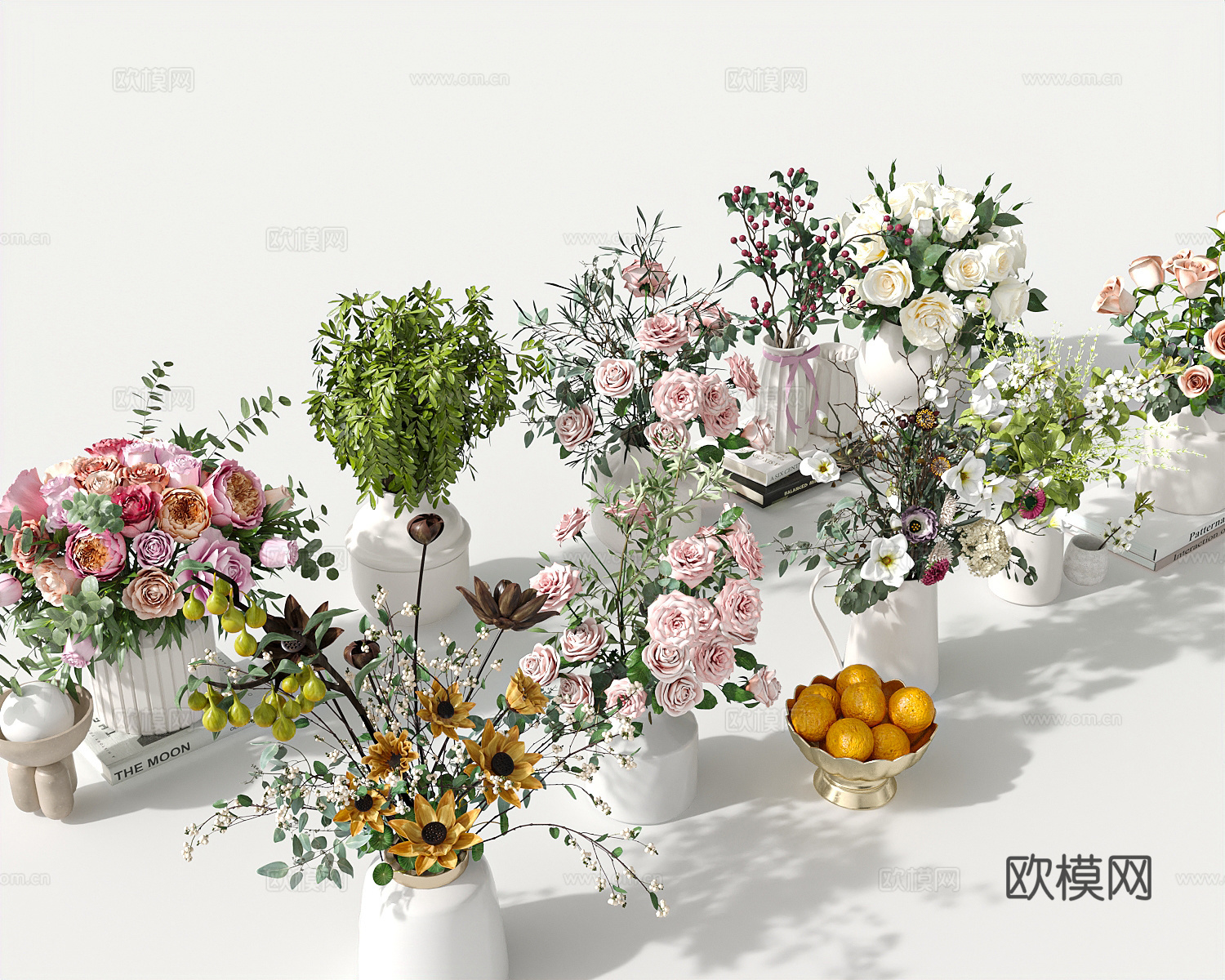 花草绿植景观绿化3d模型