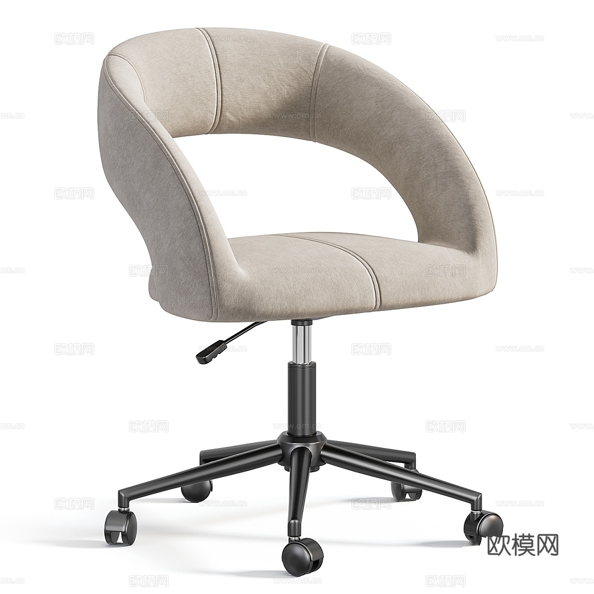 Mia 办公椅3d模型下载