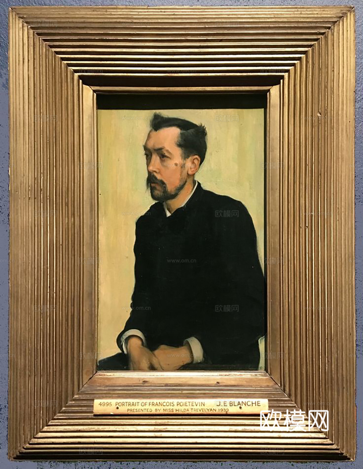 中古挂画组合 装饰画挂画 抽象画艺术画