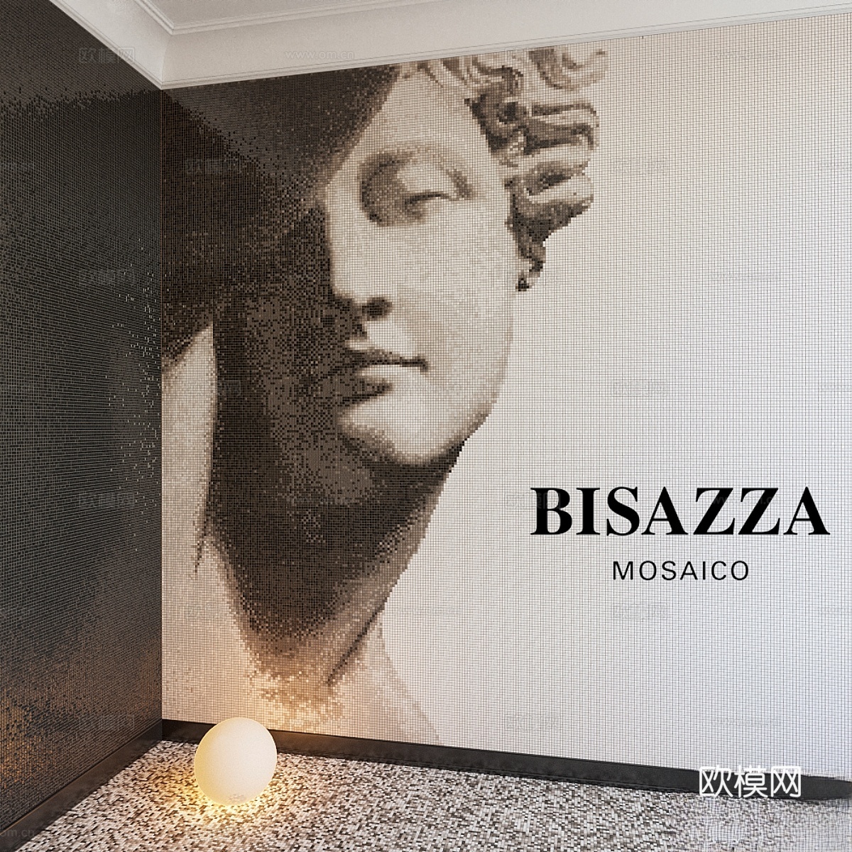BISAZZA ENDIMIONE WALL Mosaico3d模型