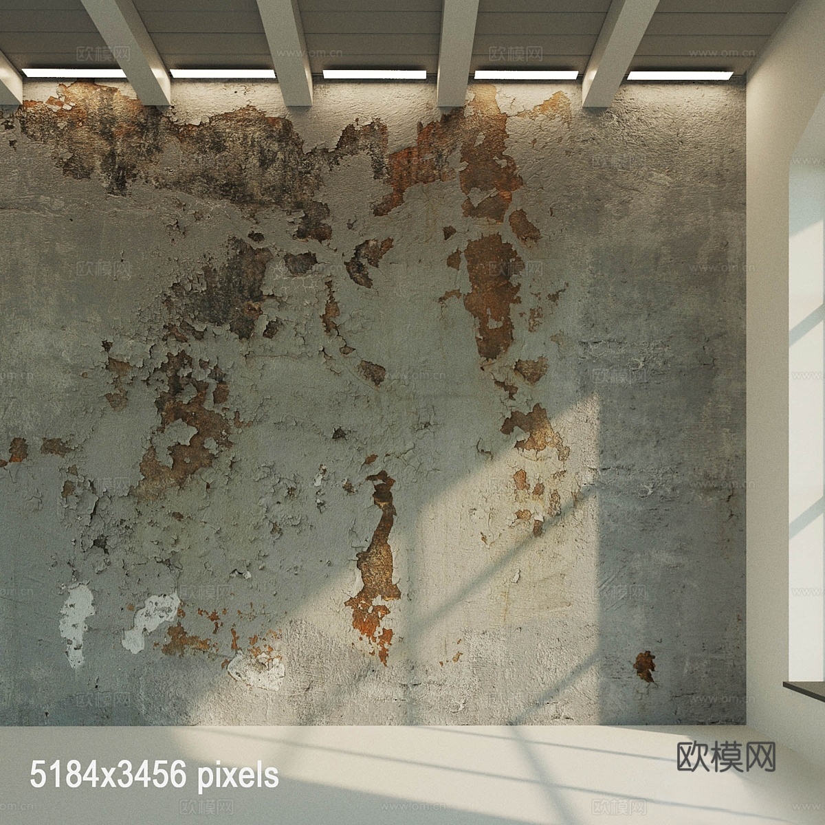 旧灰泥73d模型