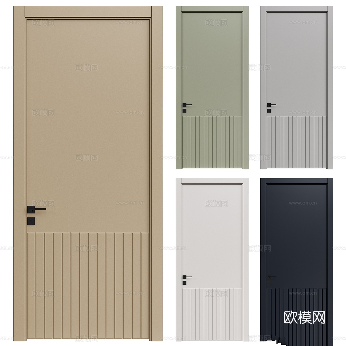 室内门 #2783d模型