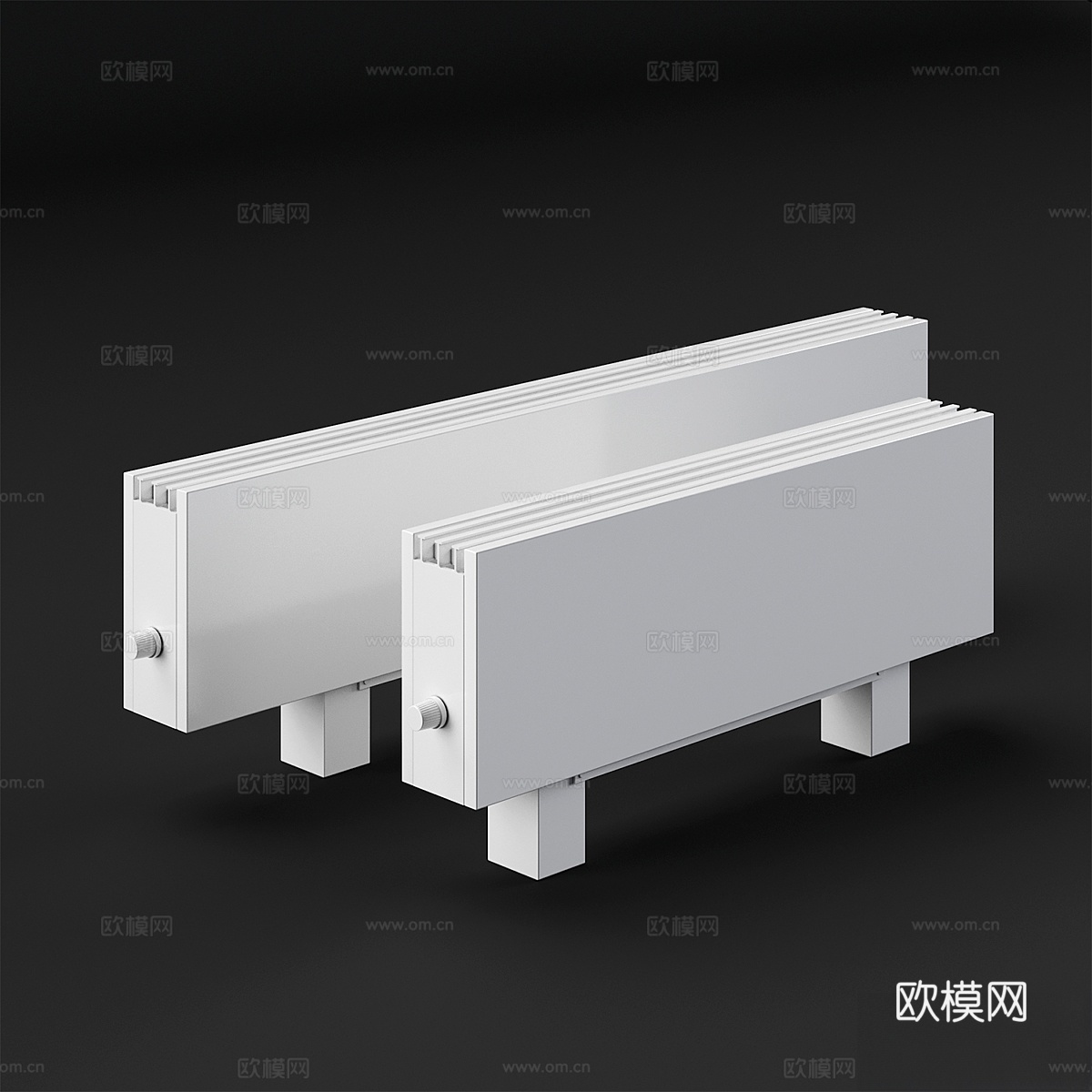对流式优雅迷你3d模型