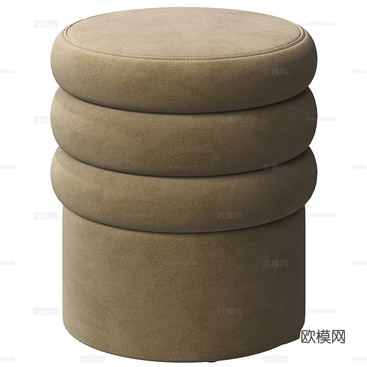 Dutchbone Aditi Pouf3d模型