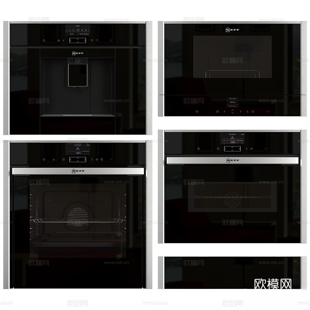 Neff 电器系列3d模型