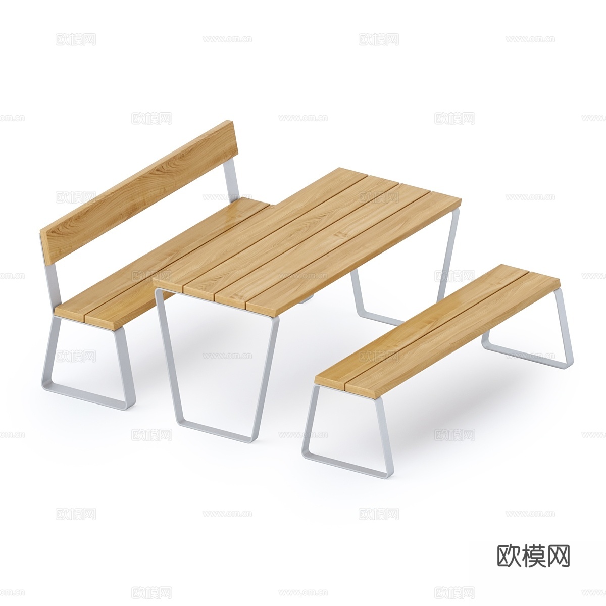 户外家具套装 Adanat Lidia3d模型