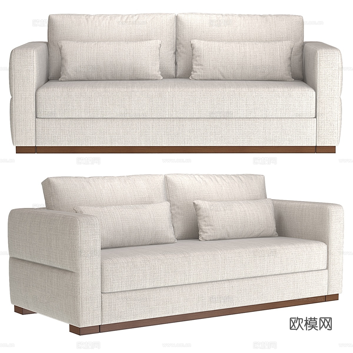 Dantone Newcastle沙发3d模型
