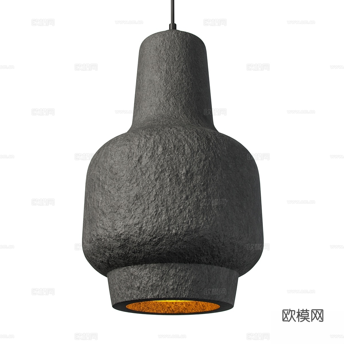 Checkmate 主教吊灯由丹尼·方设计（3 种颜色）3d模型