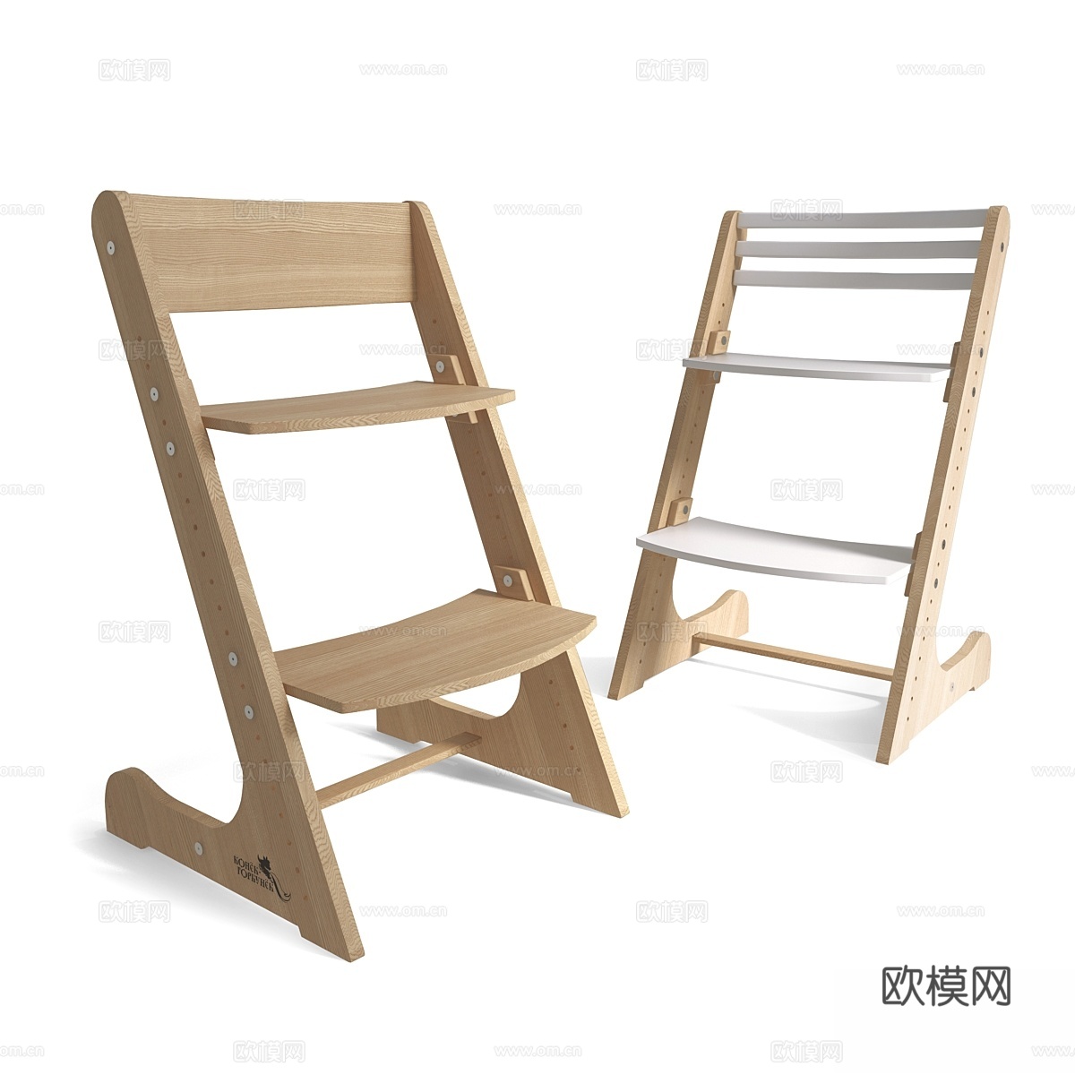 成长婴儿椅3d模型