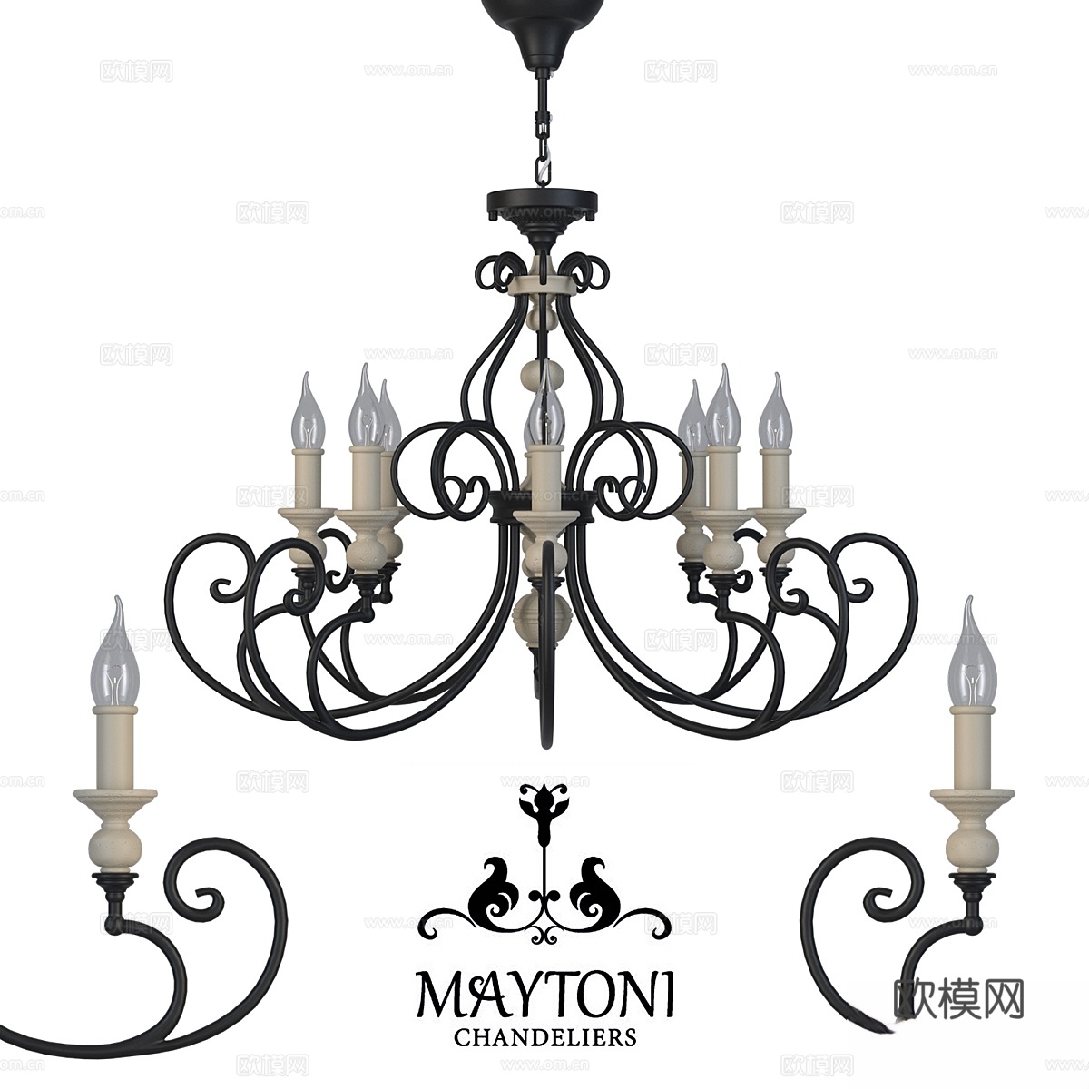 Maytoni ARM631-08-B 吊灯3d模型