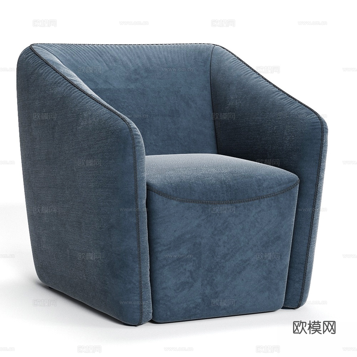 Colombini Casa PURA 休闲椅3d模型