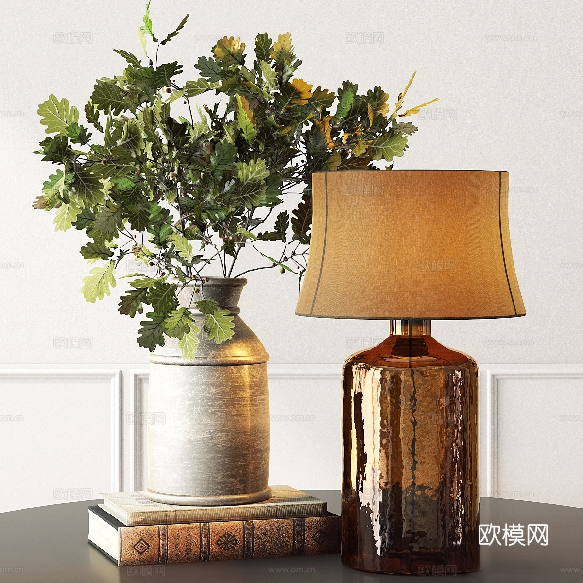 Pottery Barn装饰套装3d模型