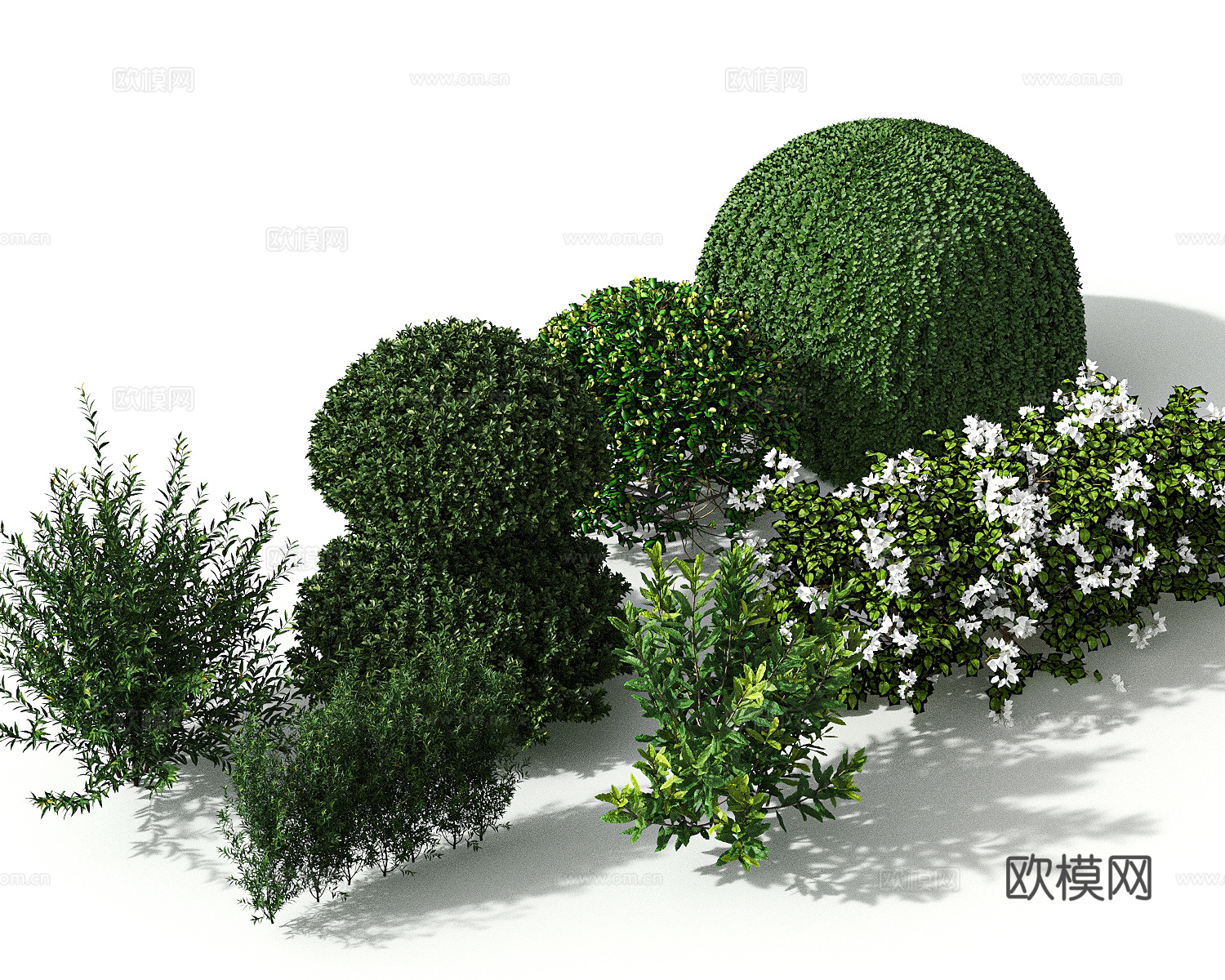 花草绿植景观绿化3d模型